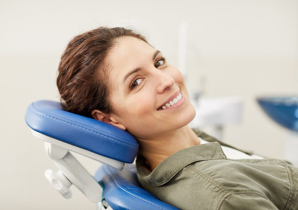 Smiling dental patient visiting dentist for sleep apnea in Richardson, TX